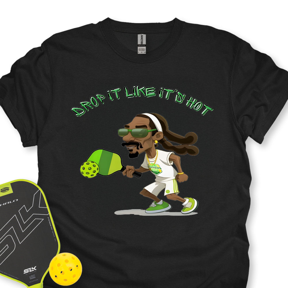 Drop it Like It's Hot Funny Pickleball Unisex T-Shirt - Picklechillz