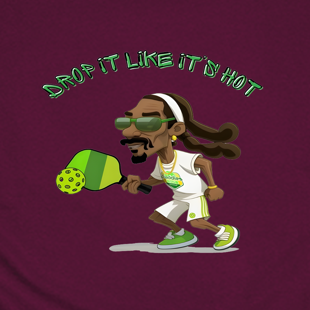 Drop it Like It's Hot Funny Pickleball Unisex T-Shirt - Picklechillz