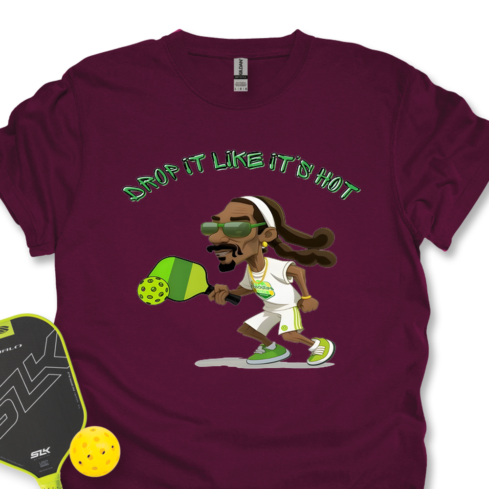 Drop it Like It's Hot Funny Pickleball Unisex T-Shirt - Picklechillz