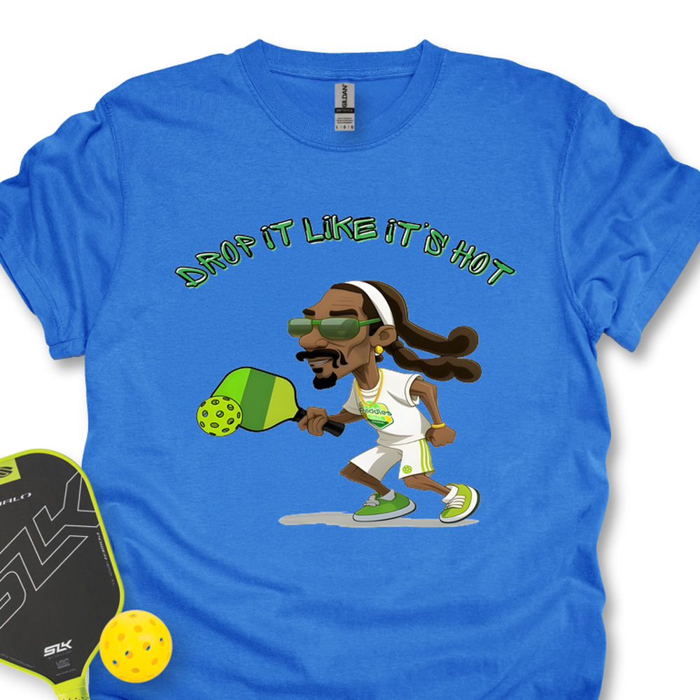 Drop it Like It's Hot Funny Pickleball Unisex T-Shirt - Picklechillz