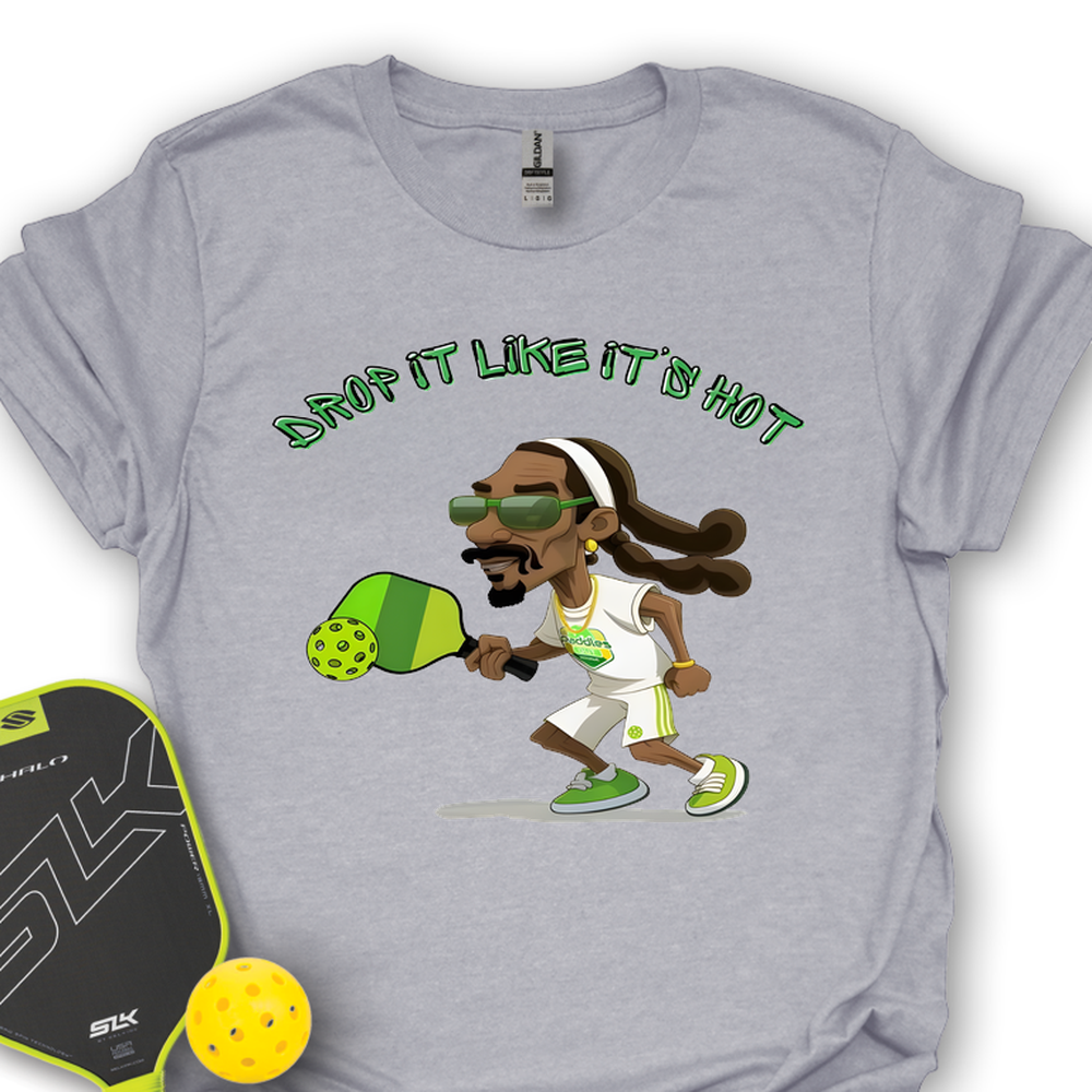 Drop it Like It's Hot Funny Pickleball Unisex T-Shirt - Picklechillz