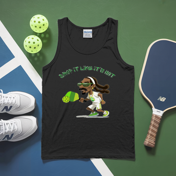 Drop it Like It's Hot Funny Pickleball Tank Top - Picklechillz