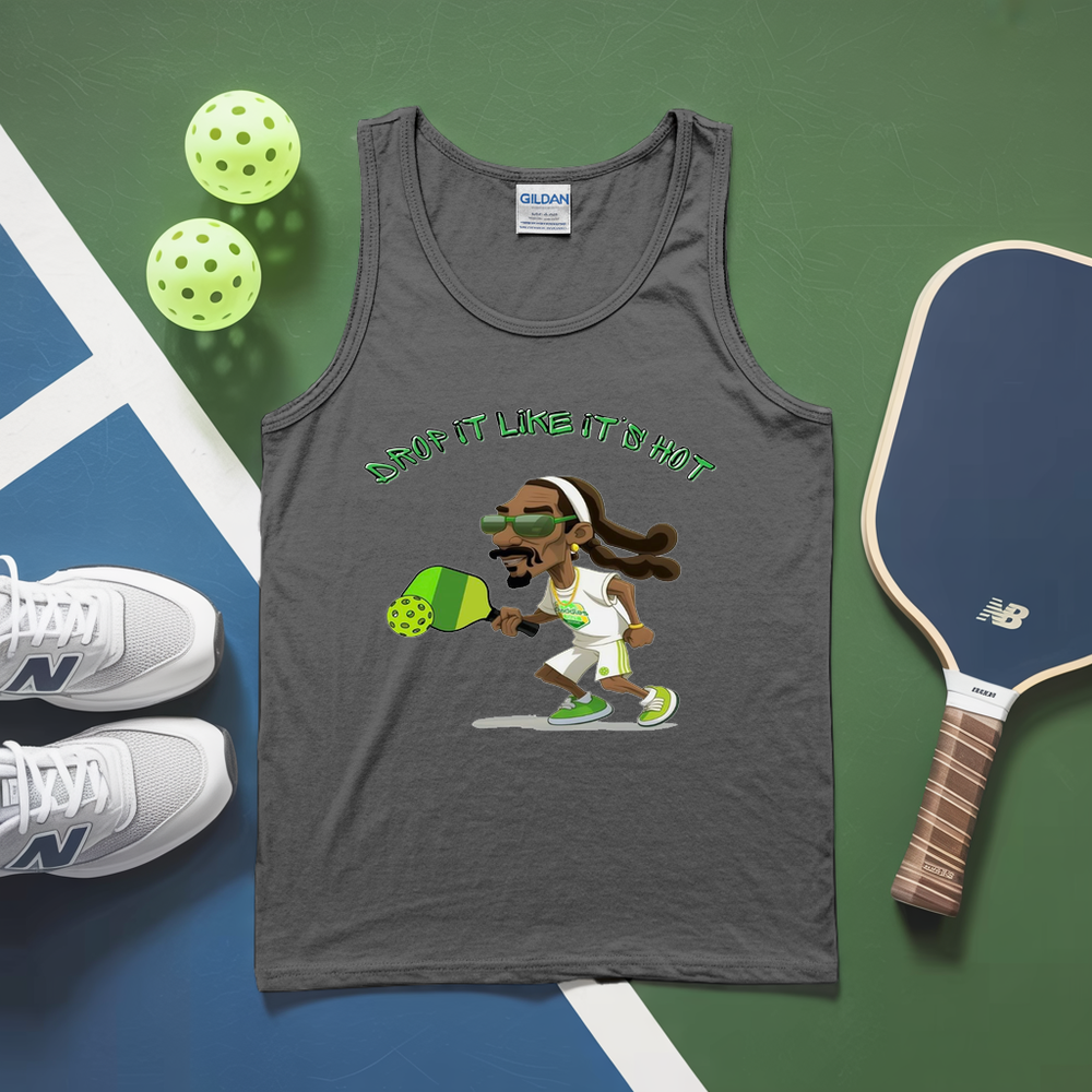 Drop it Like It's Hot Funny Pickleball Tank Top - Picklechillz