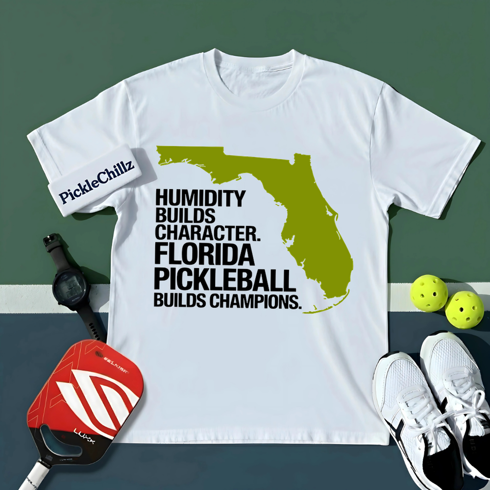 Florida Humidity Pickleball Unisex T-Shirt - Picklechillz