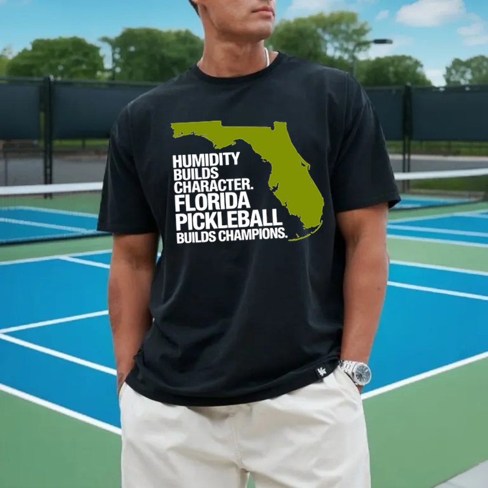 Florida Humidity Pickleball Unisex T-Shirt - Picklechillz