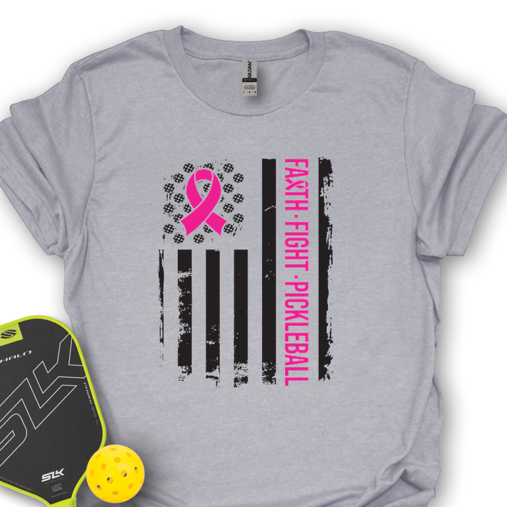 Faith, Fight, Pickleball Unisex T-Shirt - Picklechillz