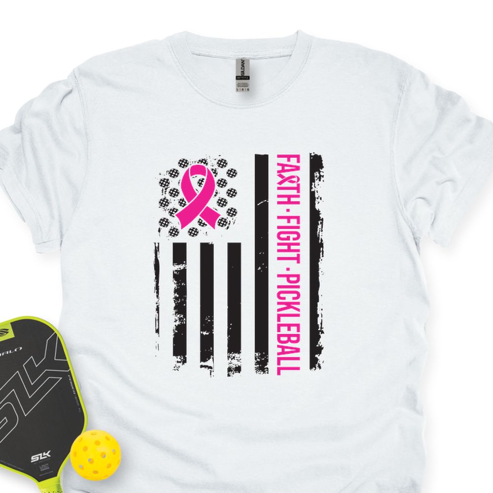 Faith, Fight, Pickleball Unisex T-Shirt - Picklechillz