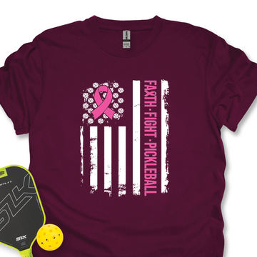 Faith, Fight, Pickleball Unisex T-Shirt - Picklechillz