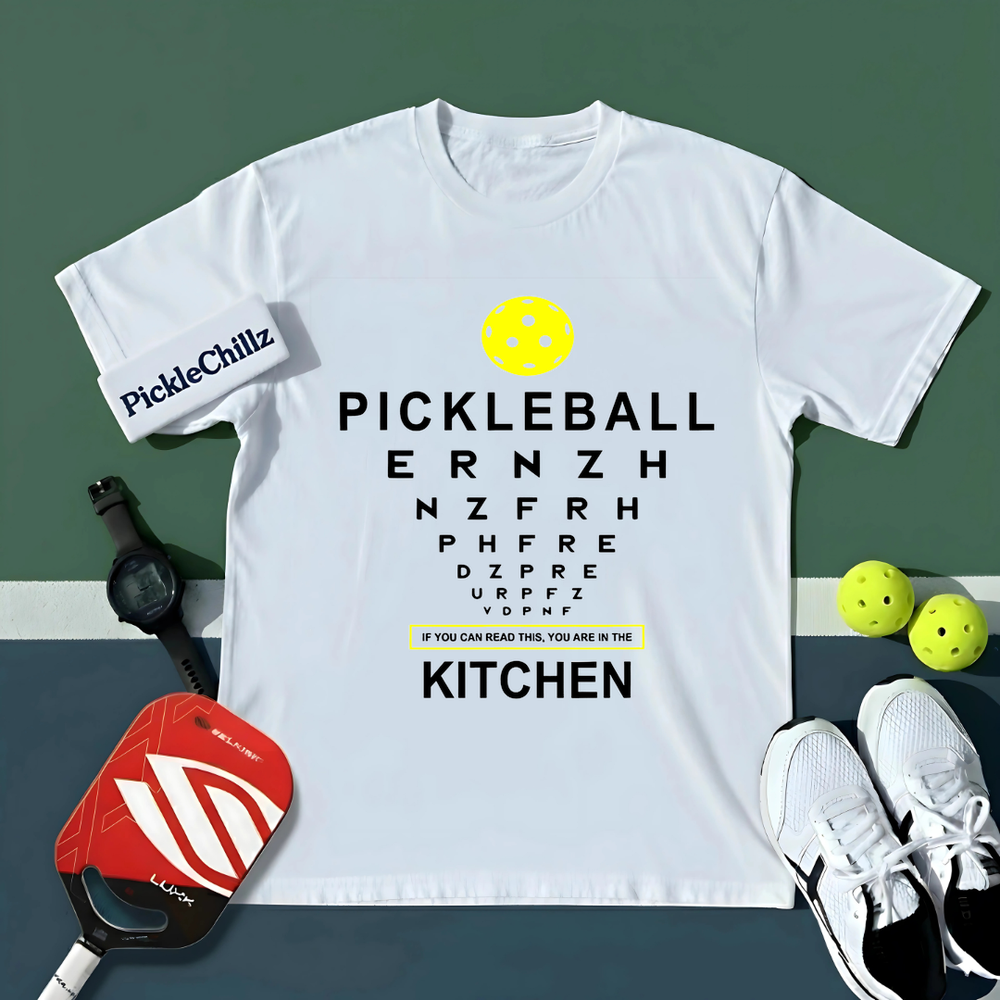Funny Pickleball Kitchen Unisex T-Shirt - Picklechillz