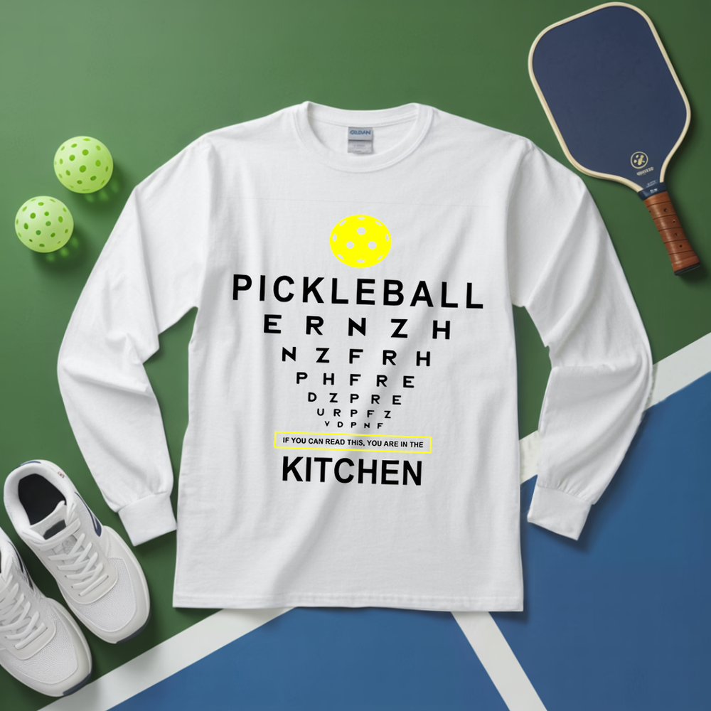 Funny Pickleball Kitchen Long Sleeve - Picklechillz