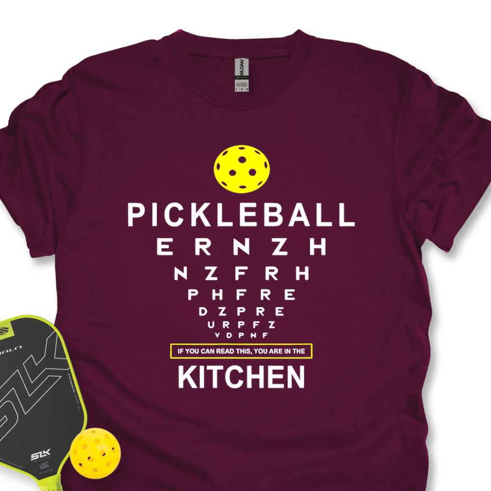 Funny Pickleball Kitchen Unisex T-Shirt - Picklechillz