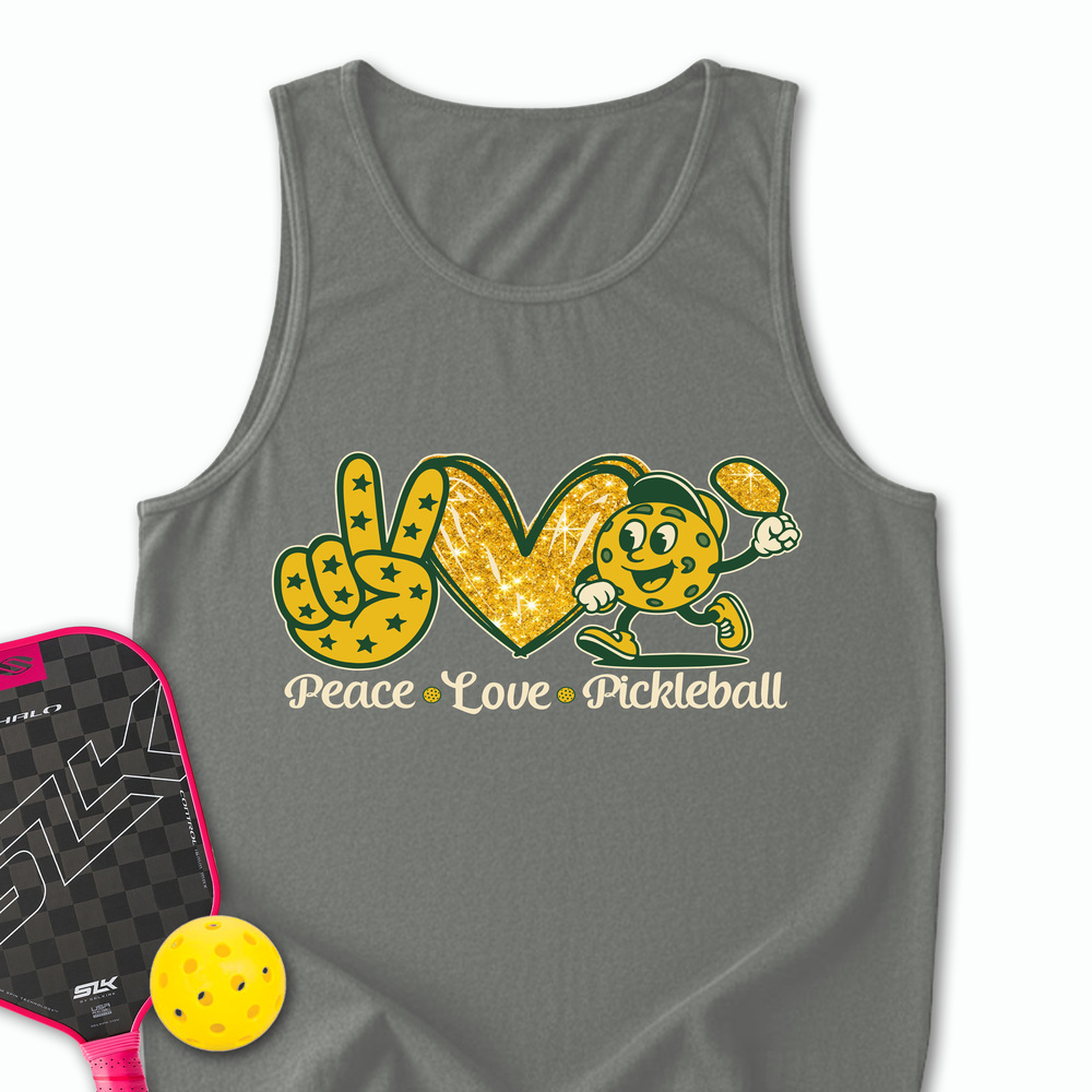 Peace Love Pickleball Tank Top - Picklechillz