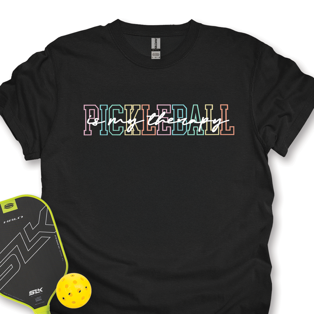 Pickleball Is My Therapy Unisex T-Shirt - Picklechillz