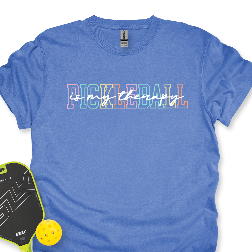 Pickleball Is My Therapy Unisex T-Shirt - Picklechillz