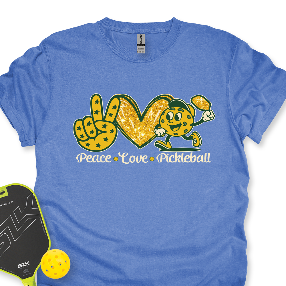 Peace Love Pickleball Unisex T-Shirt - Picklechillz