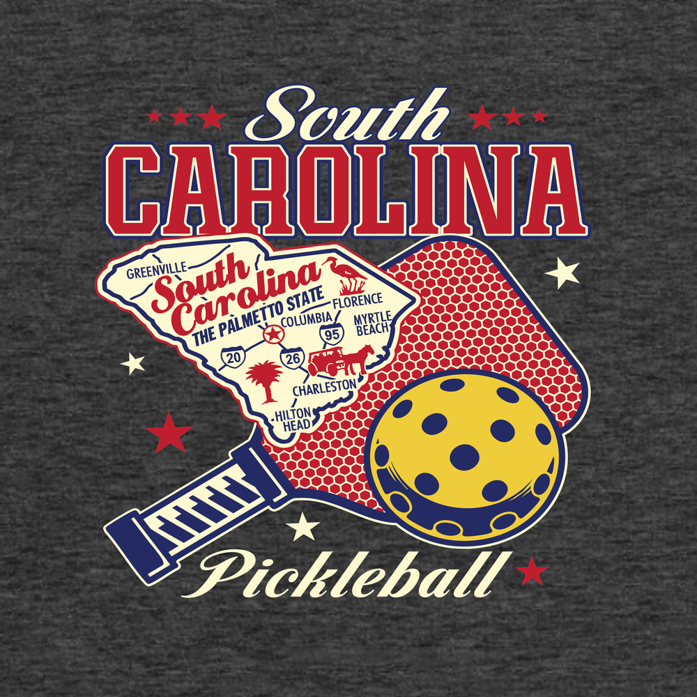 South Carolina Pickleball Tank Top - Picklechillz