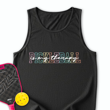 Pickleball Is My Therapy Tank Top - Picklechillz