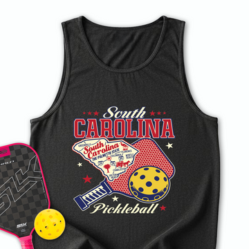 South Carolina Pickleball Tank Top - Picklechillz