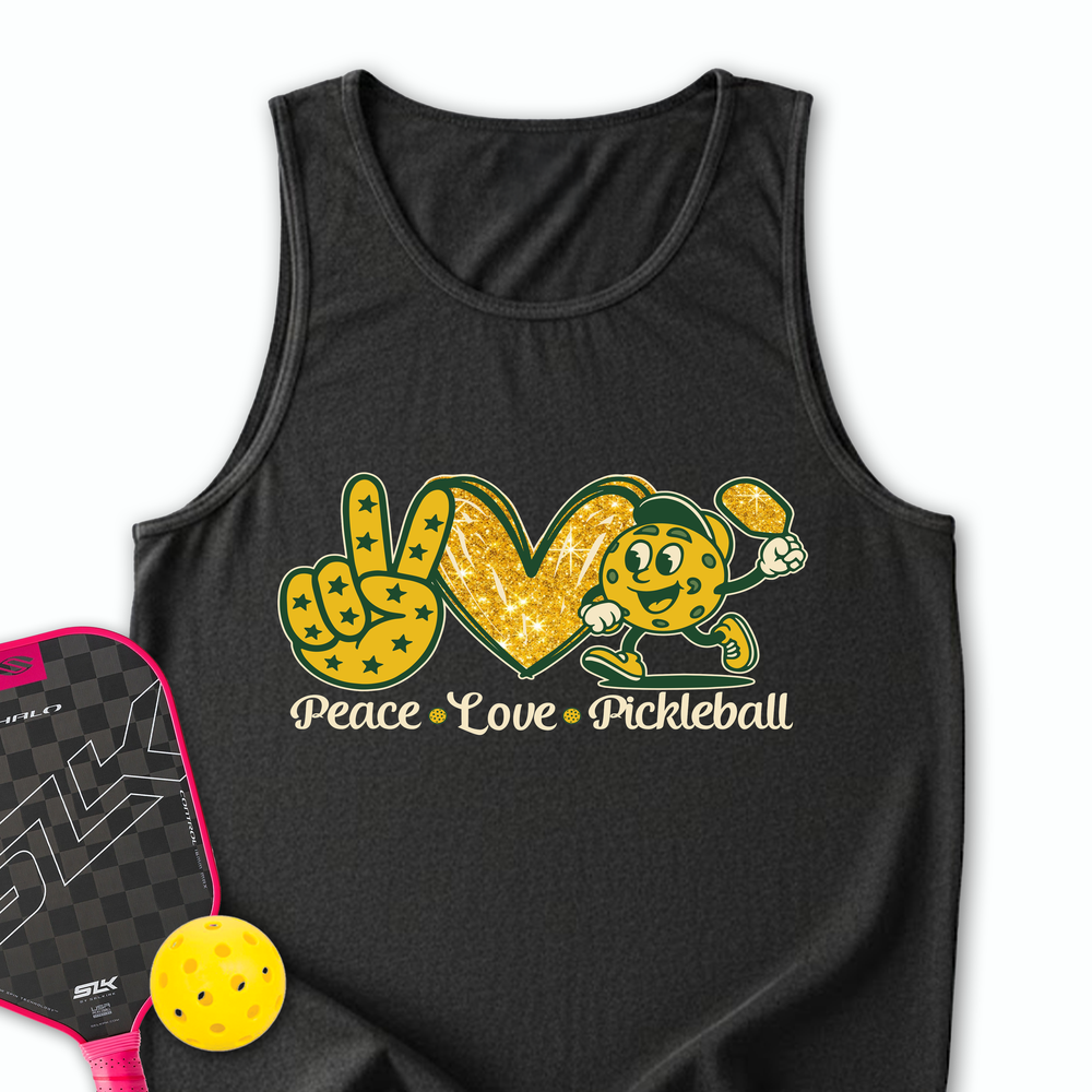 Peace Love Pickleball Tank Top - Picklechillz
