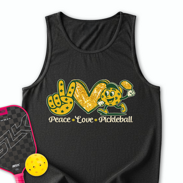 Peace Love Pickleball Tank Top - Picklechillz
