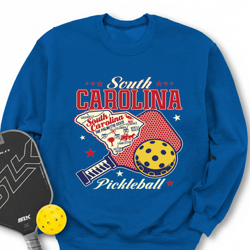 South Carolina Pickleball Sweatshirt - Picklechillz