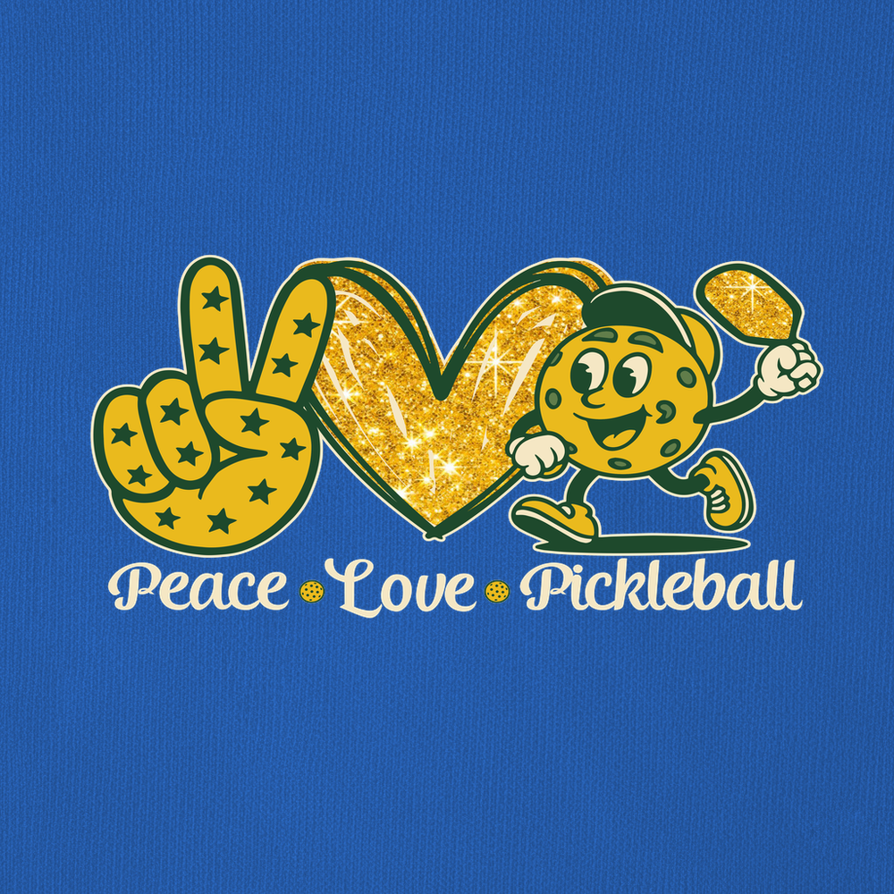 Peace Love Pickleball Sweatshirt - Picklechillz