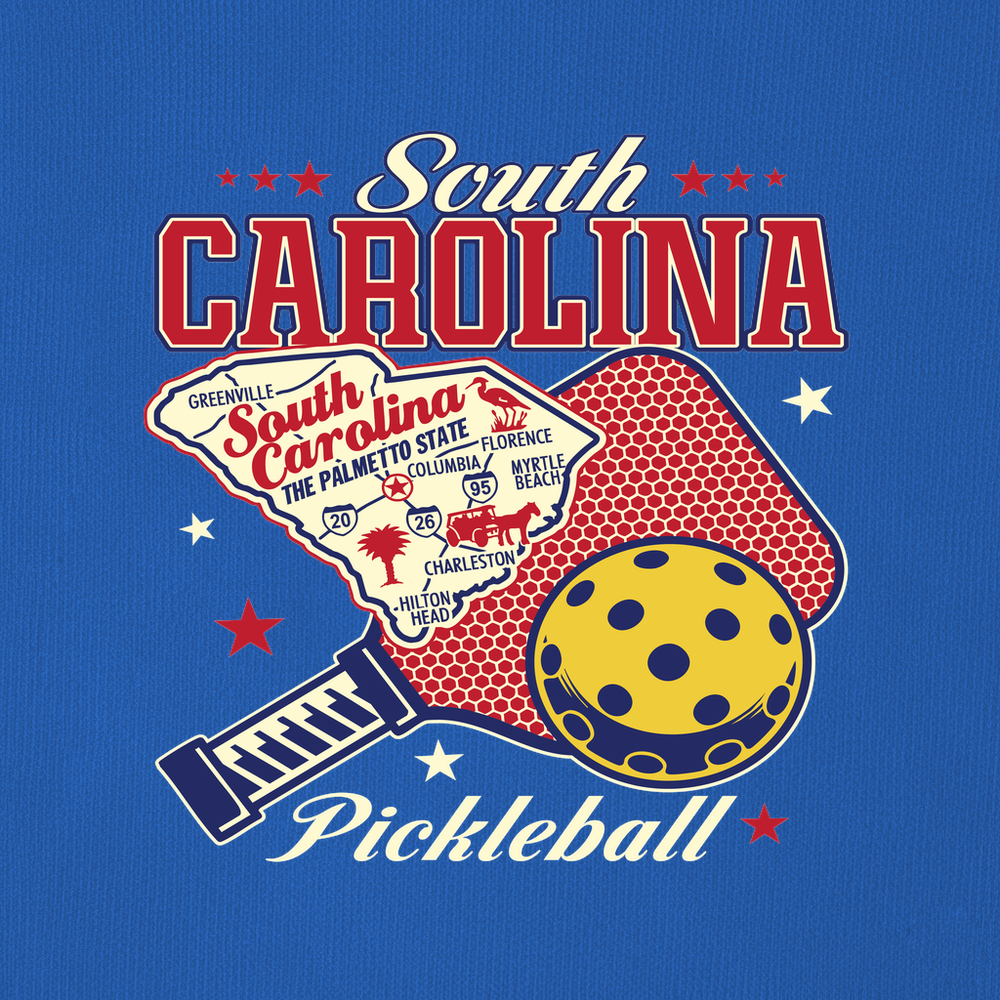 South Carolina Pickleball Sweatshirt - Picklechillz