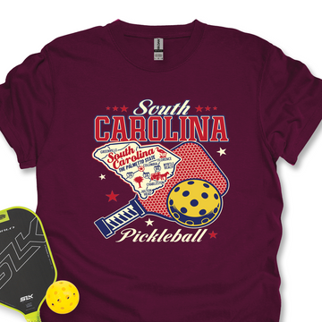 South Carolina Pickleball Unisex T-Shirt - Picklechillz