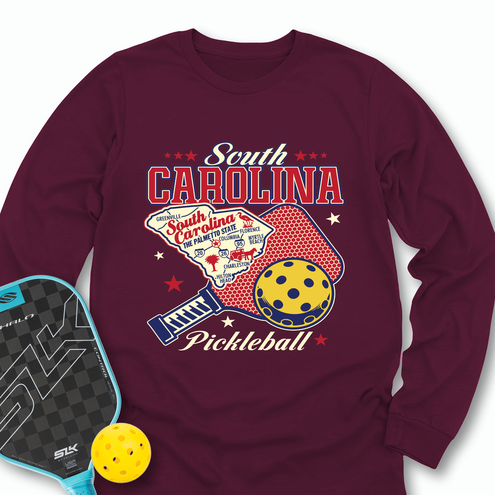 South Carolina Pickleball Long Sleeve - Picklechillz