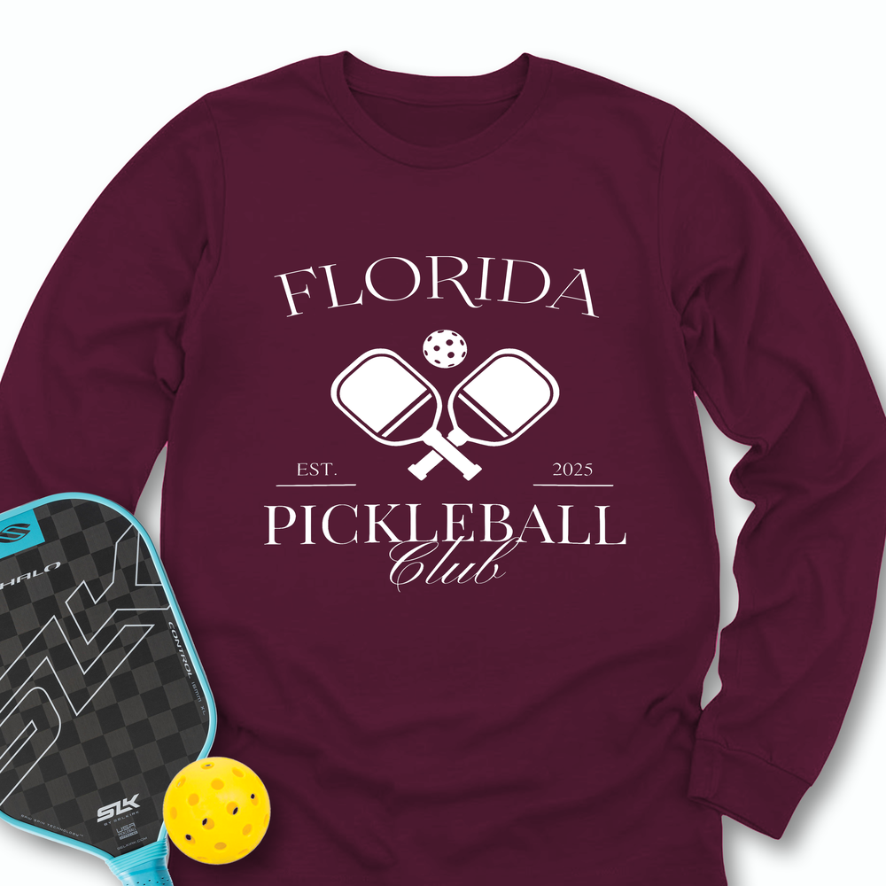 Florida Pickleball Club Long Sleeve - Picklechillz