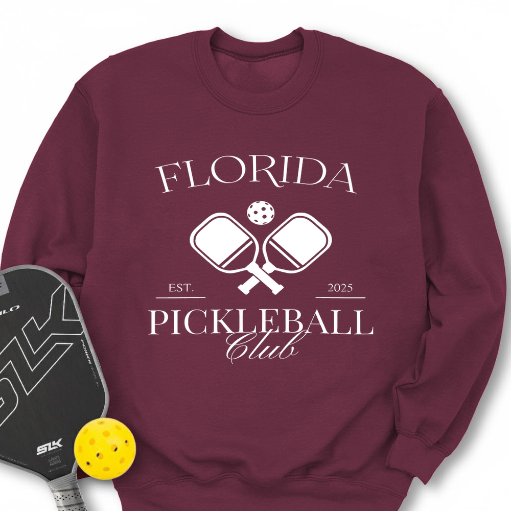 Florida Pickleball Club Sweatshirt - Picklechillz