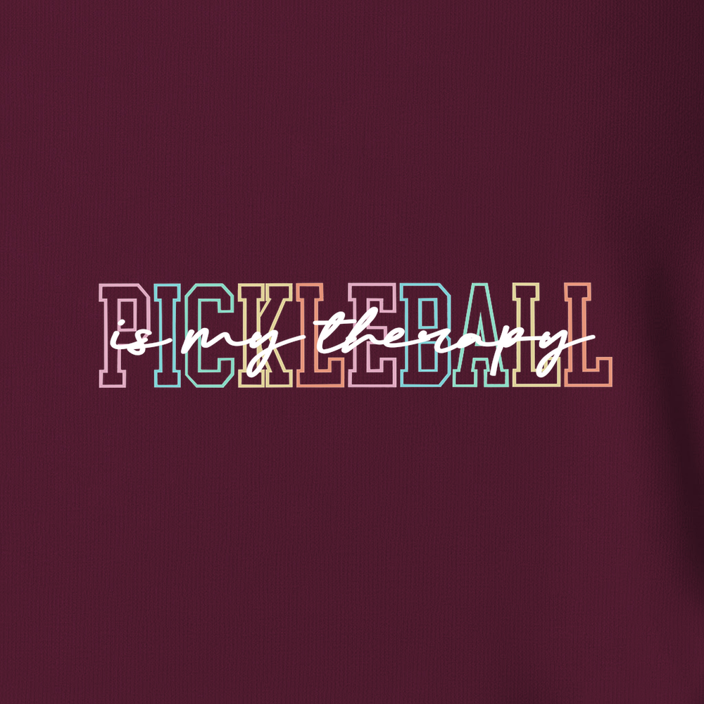 Pickleball Is My Therapy Unisex T-Shirt - Picklechillz