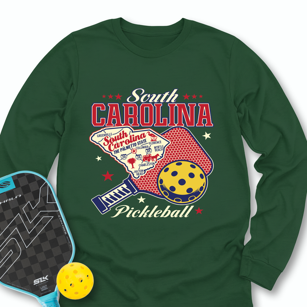 South Carolina Pickleball Long Sleeve - Picklechillz