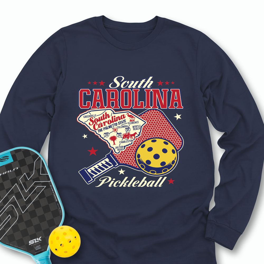South Carolina Pickleball Long Sleeve - Picklechillz