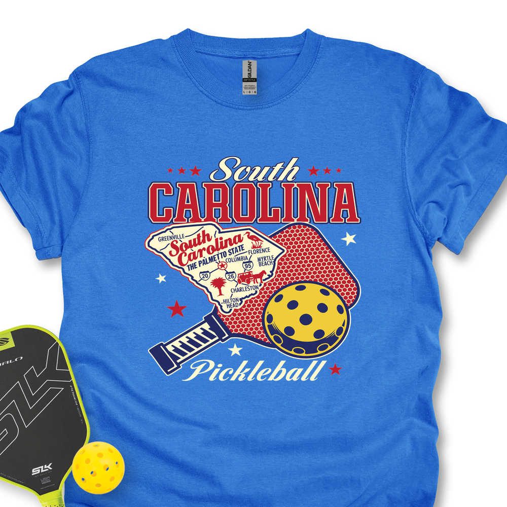 South Carolina Pickleball Unisex T-Shirt - Picklechillz