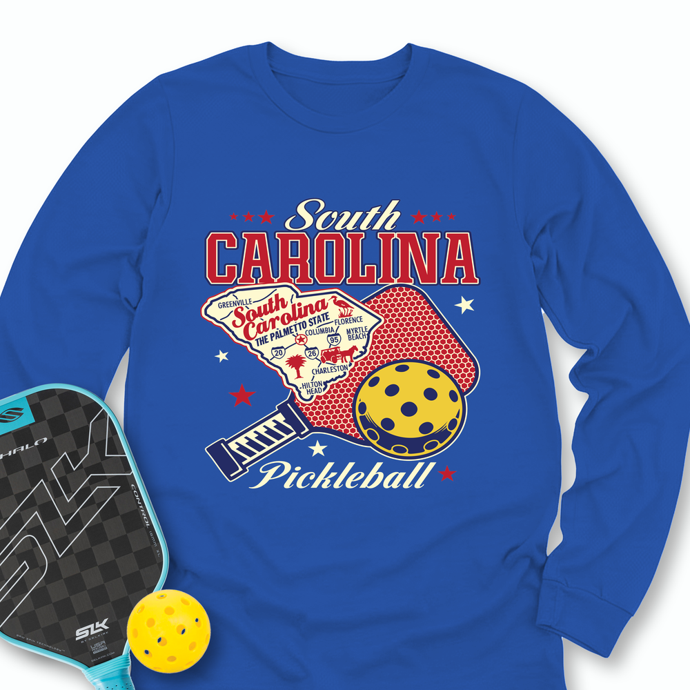 South Carolina Pickleball Long Sleeve - Picklechillz