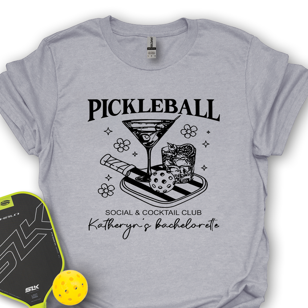 Pickleball Bachelorette T-Shirt - Picklechillz