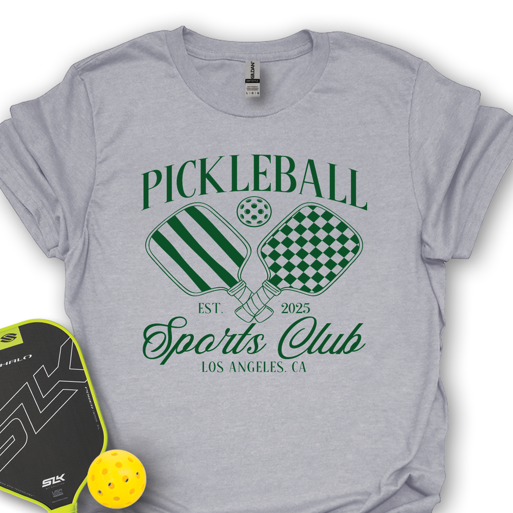 Custom Pickleball Social Club Unisex T-Shirt - Picklechillz