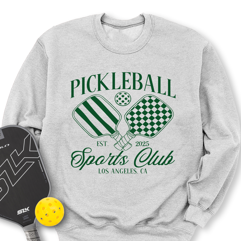Custom Pickleball Social Club Sweatshirt - Picklechillz