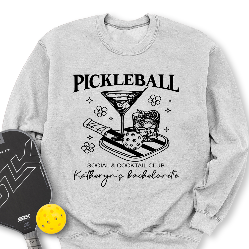 Pickleball Bachelorette Sweatshirt - Picklechillz