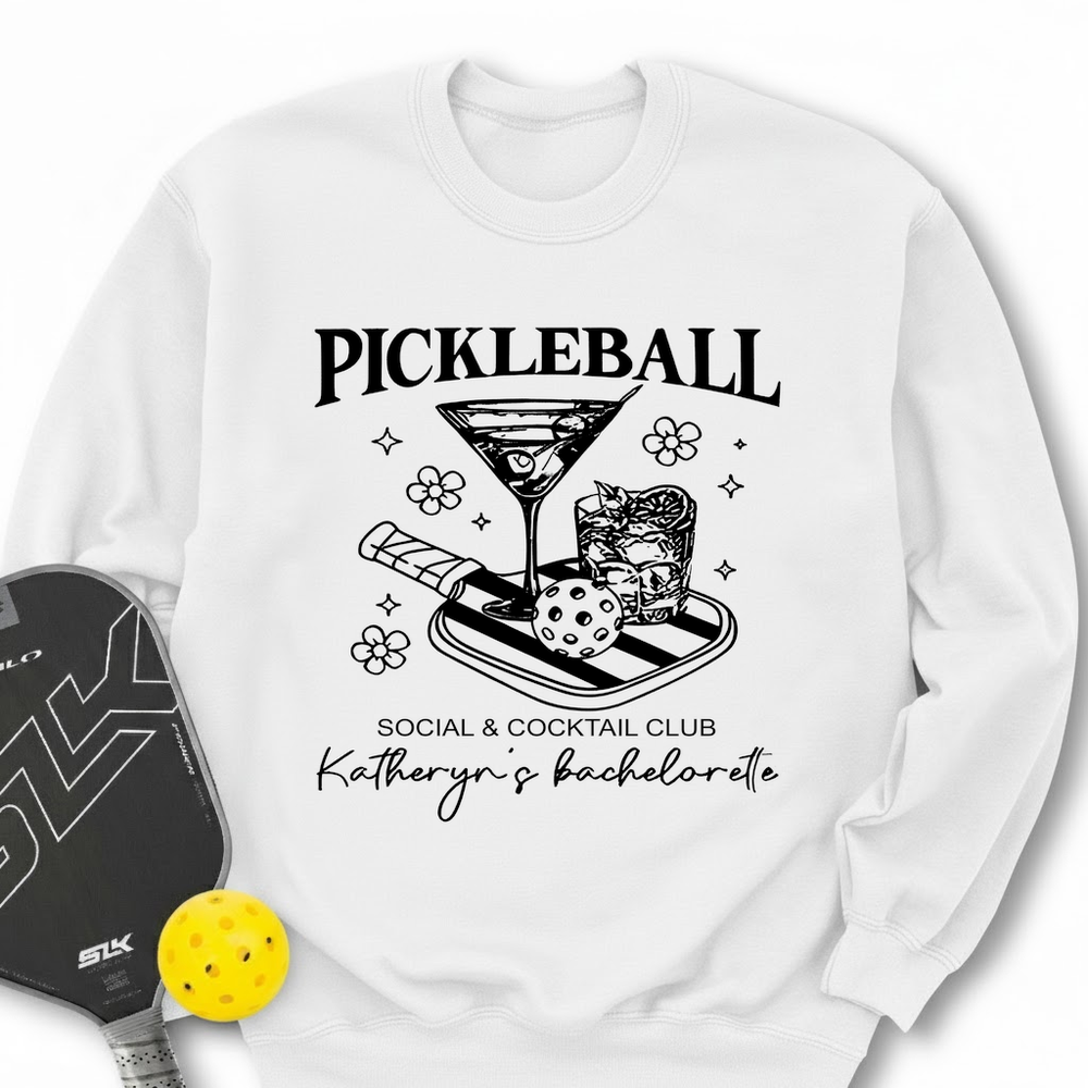 Pickleball Bachelorette Sweatshirt - Picklechillz