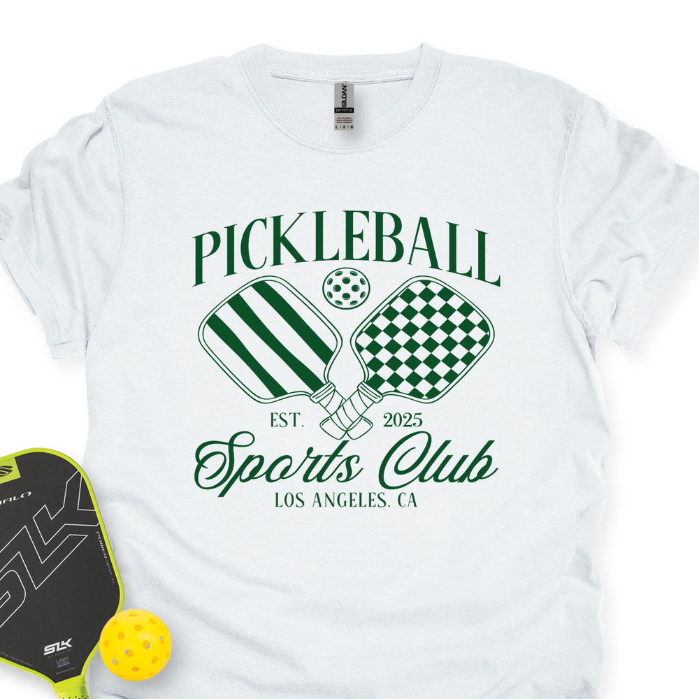 Custom Pickleball Social Club Unisex T-Shirt - Picklechillz
