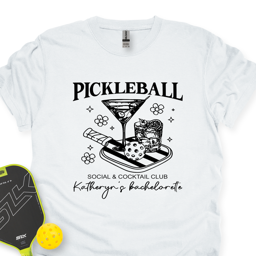 Pickleball Bachelorette T-Shirt - Picklechillz