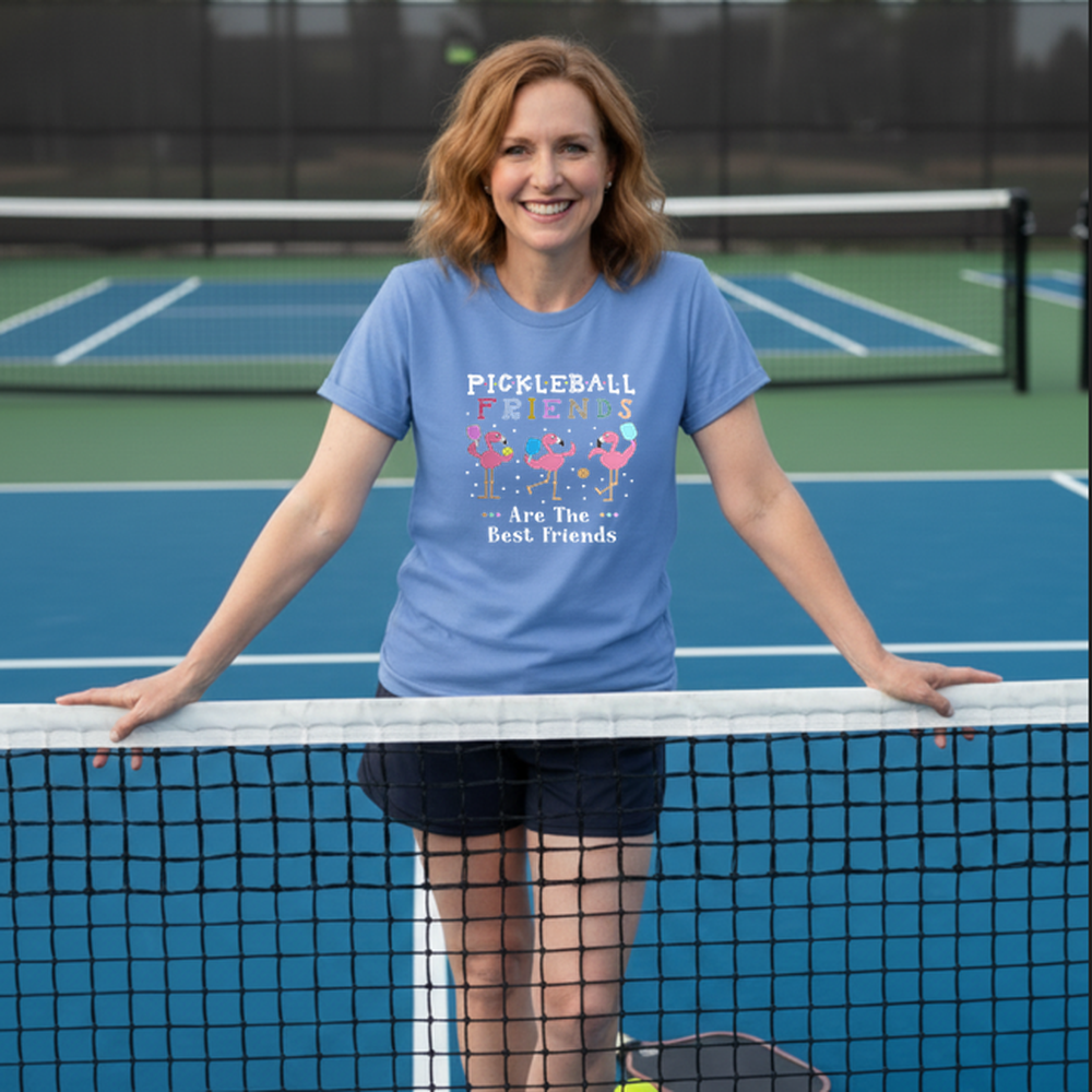 Good serves, great friends, best memories Unisex T-Shirt - Picklechillz