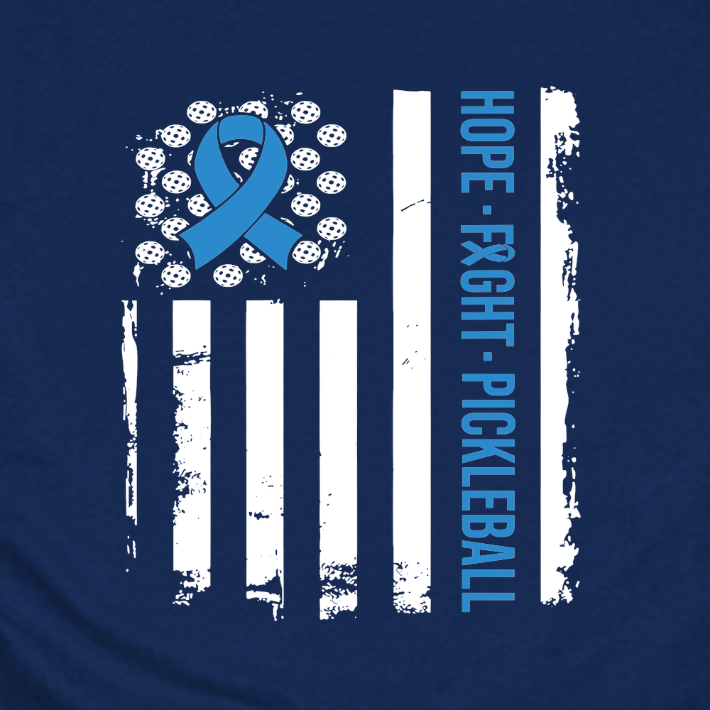 Hope Fight Pickleball Unisex T-Shirt - Picklechillz
