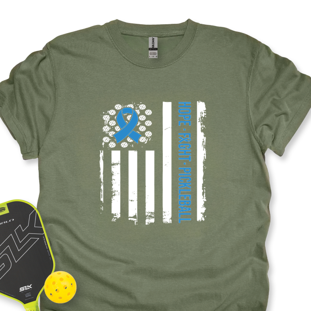 Hope Fight Pickleball Unisex T-Shirt - Picklechillz