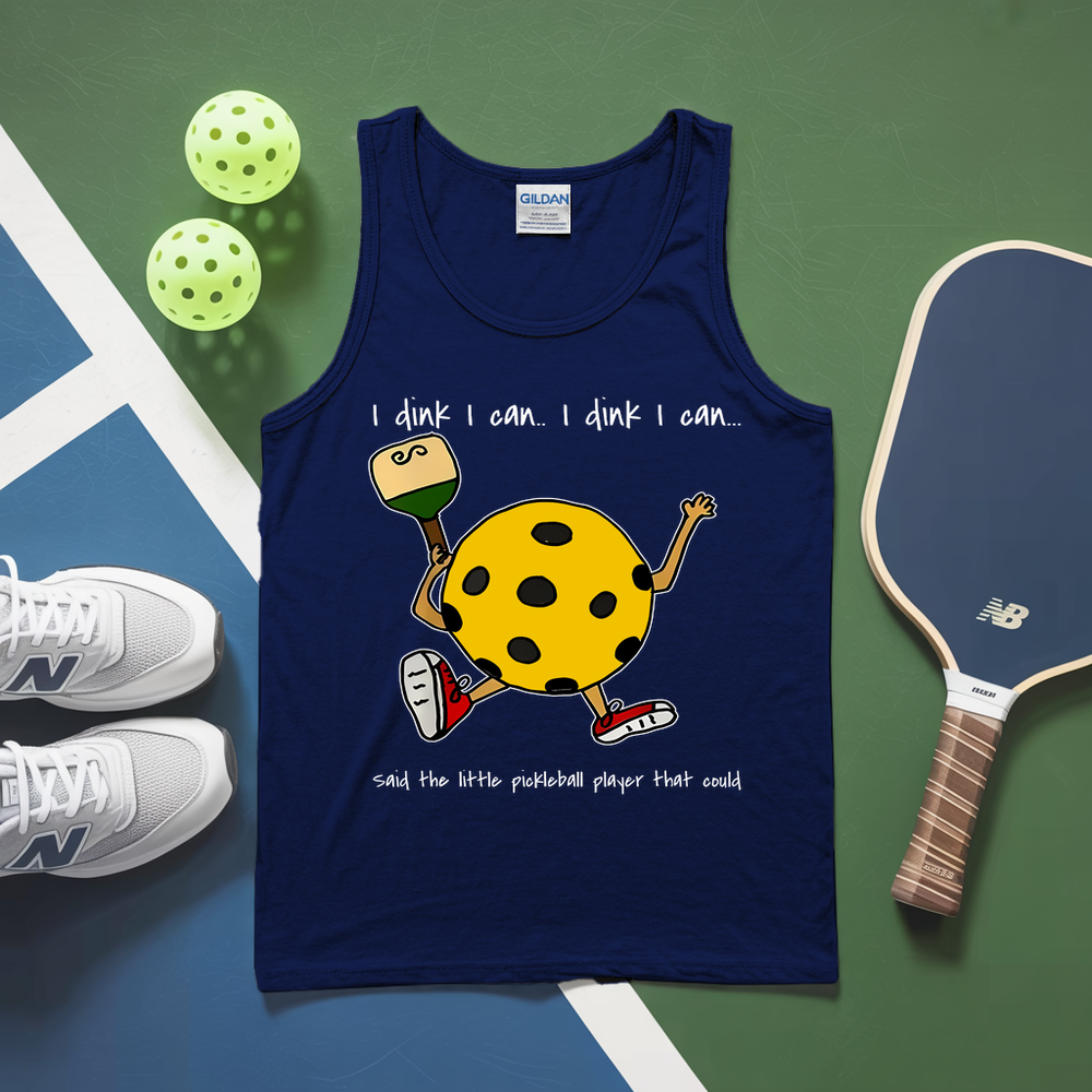I Dink I Can Pickleball Player Tank Top - Picklechillz