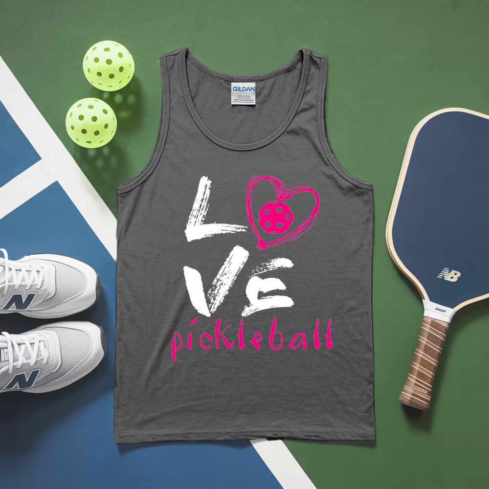 I Love Pickleball Tank Top - Picklechillz