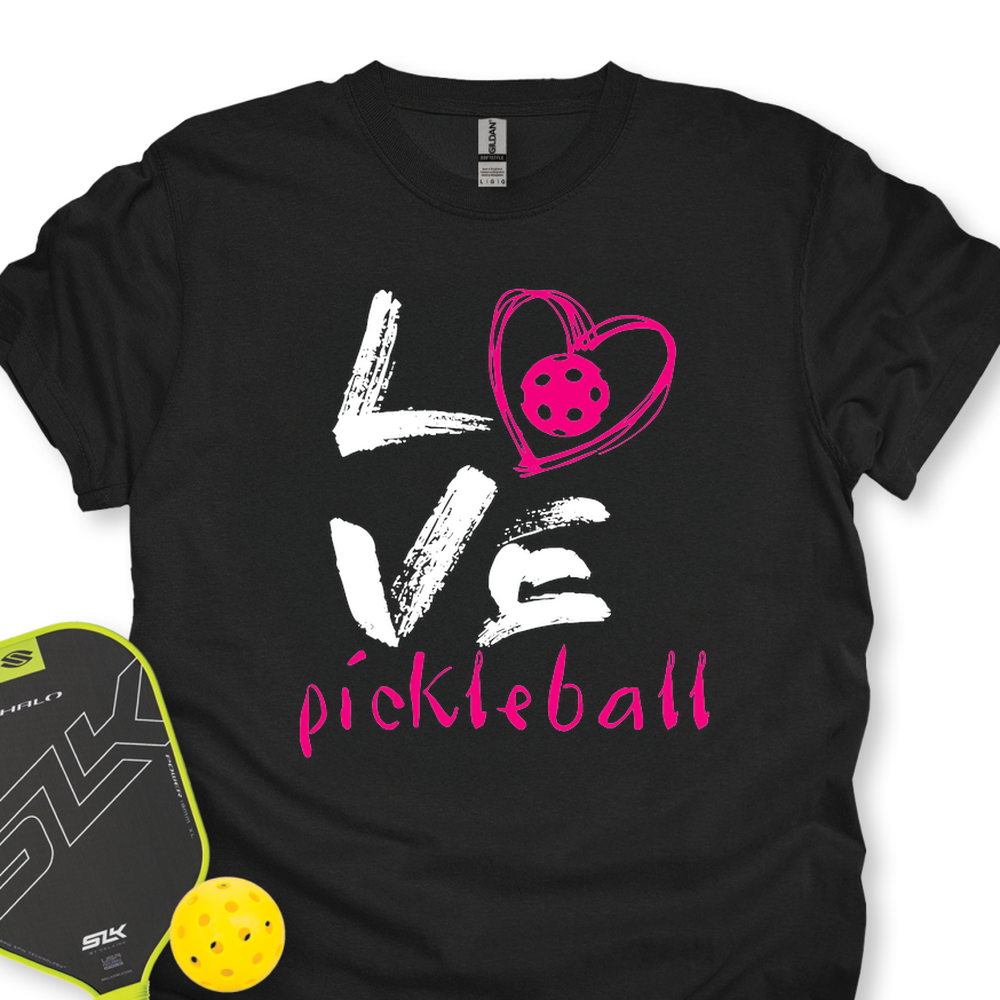 I Love Pickleball Unisex T-Shirt - Picklechillz
