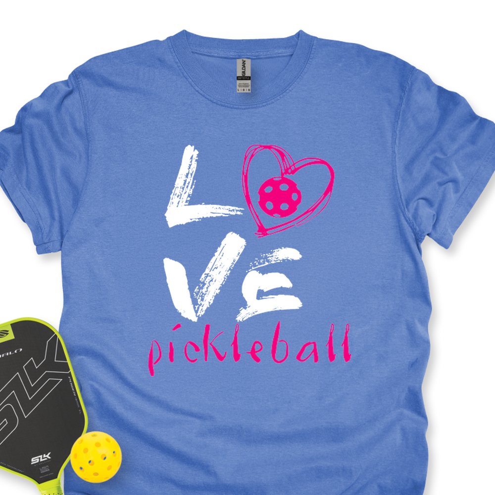 I Love Pickleball Unisex T-Shirt - Picklechillz